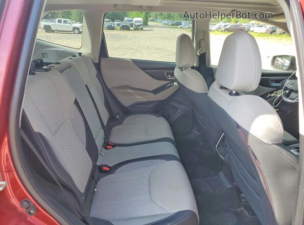 JF2SKAECXNH420967 2022 SUBARU FORESTER Red Vista interior trasera