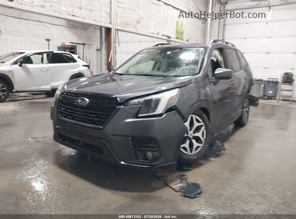 JF2SKAECXPH533188 2023 SUBARU FORESTER Gray Przód lewy