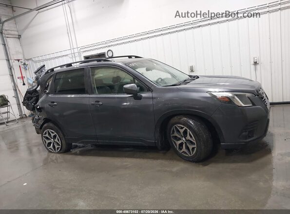 JF2SKAECXPH533188 2023 SUBARU FORESTER Gray Widok wnętrza z tyłu