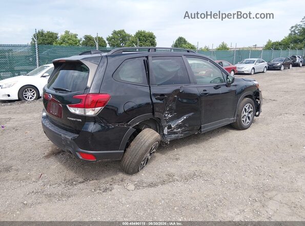 JF2SKAFC1MH484070 2021 SUBARU FORESTER Black უკანა მარჯვენა