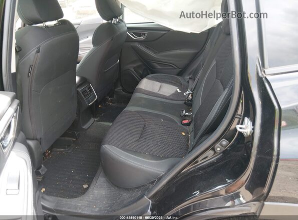 JF2SKAFC1MH484070 2021 SUBARU FORESTER Black VIN კოდის სტიკერის ხედი