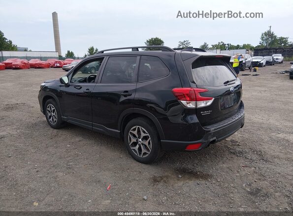 JF2SKAFC1MH484070 2021 SUBARU FORESTER Black უკანა მარცხენა