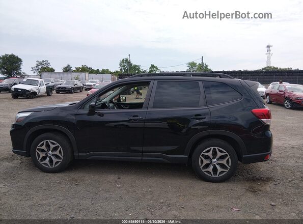 JF2SKAFC1MH484070 2021 SUBARU FORESTER Black სალონის 360-გრადუსიანი ხედი