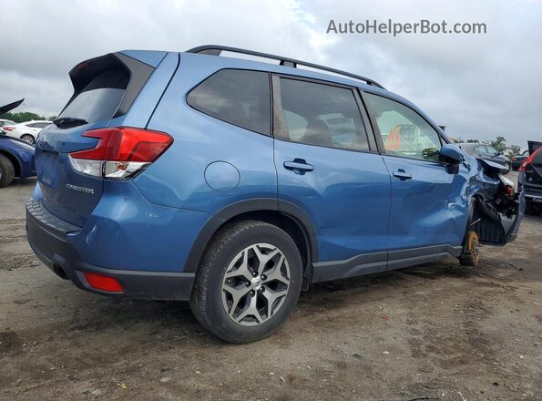 JF2SKAFC2MH435394 2021 SUBARU FORESTER Blue Rear right