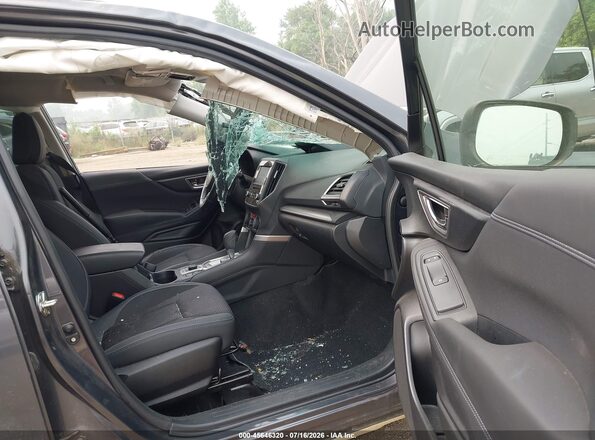 JF2SKAFC4MH497329 2021 SUBARU FORESTER Gray Widok wnętrza z przodu