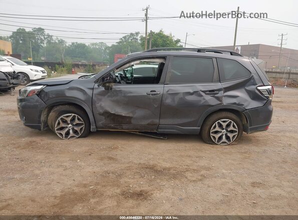 JF2SKAFC4MH497329 2021 SUBARU FORESTER Gray Widok wnętrza 360 stopni