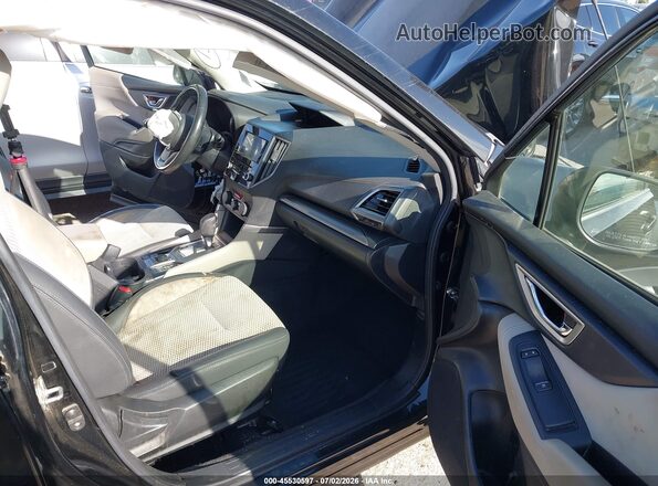 JF2SKAFC4MH526277 2021 SUBARU FORESTER Black Widok wnętrza z przodu