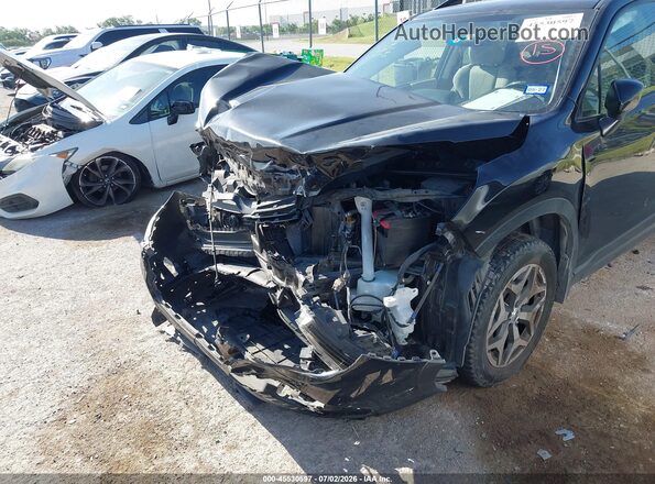 JF2SKAFC4MH526277 2021 SUBARU FORESTER Black Widok z przodu