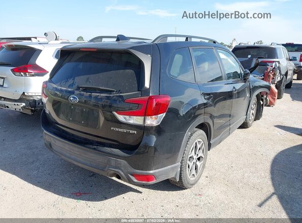 JF2SKAFC4MH526277 2021 SUBARU FORESTER Black Tył prawy