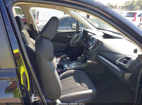 JF2SKAFC5MH530077 2021 SUBARU FORESTER Black Front interior view