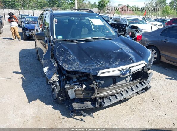 JF2SKAFC5MH530077 2021 SUBARU FORESTER Black Front view