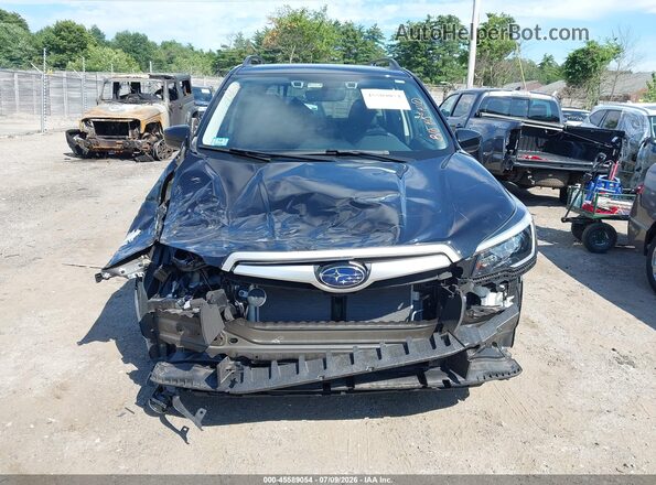 JF2SKAFC5MH530077 2021 SUBARU FORESTER Black Rear interior view