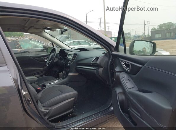 JF2SKAFC6MH434992 2021 SUBARU FORESTER Gray წინა სალონის ხედი