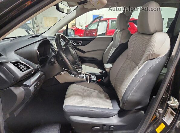 JF2SKAFC6MH444731 2021 SUBARU FORESTER Black Vista interior delantera