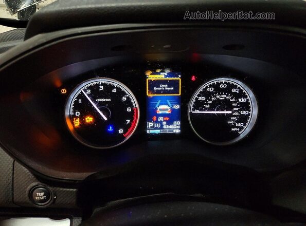 JF2SKAFC6MH444731 2021 SUBARU FORESTER Black Vista del cuadro de instrumentos