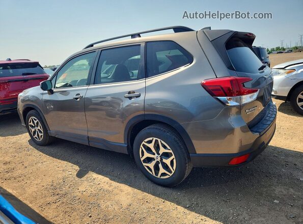 JF2SKAFC7MH447105 2021 SUBARU FORESTER Серебряный Задняя левая четверть