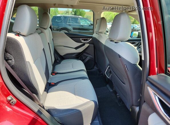JF2SKAFC7MH557152 2021 SUBARU FORESTER Burgundy Widok wnętrza z tyłu