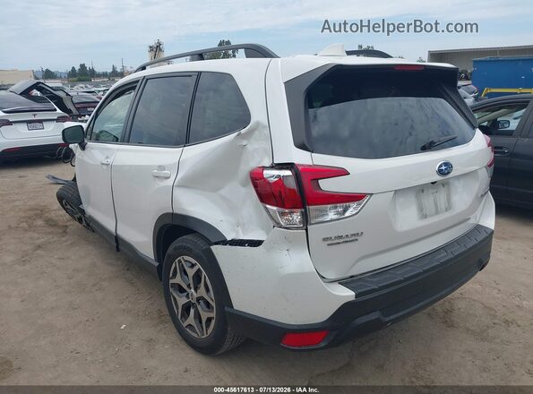 JF2SKAFC8MH536357 2021 SUBARU FORESTER White Trasero izquierdo