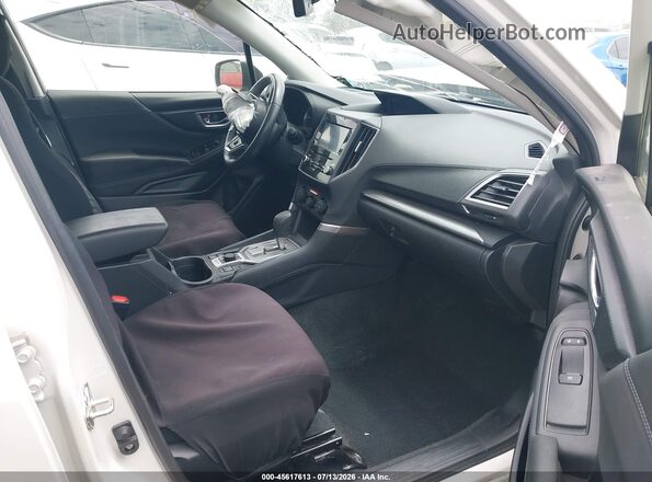 JF2SKAFC8MH536357 2021 SUBARU FORESTER White Vista interior delantera