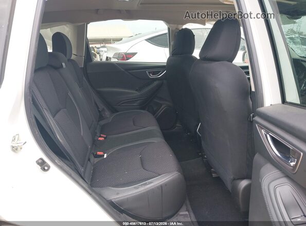 JF2SKAFC8MH536357 2021 SUBARU FORESTER White Vista de la etiqueta del VIN