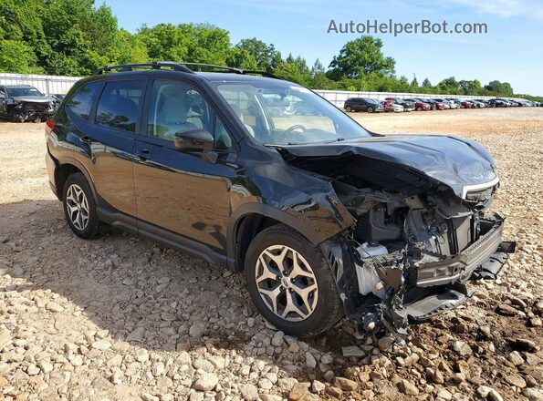 JF2SKAGC0KH459835 2019 SUBARU FORESTER Черный Передняя правая четверть