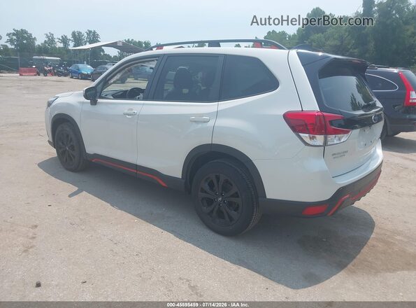 JF2SKAGC1RH467243 2024 SUBARU FORESTER White უკანა მარცხენა