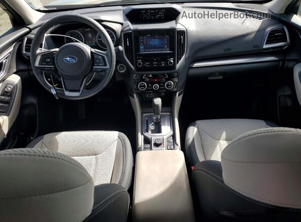 JF2SKAGC2KH448903 2019 SUBARU FORESTER Green Widok deski rozdzielczej
