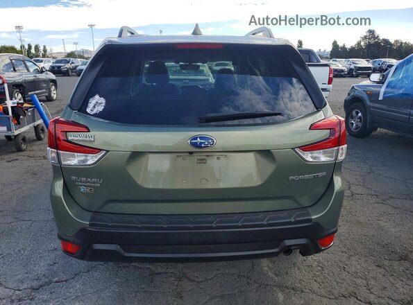 JF2SKAGC2KH448903 2019 SUBARU FORESTER Green Widok z tyłu