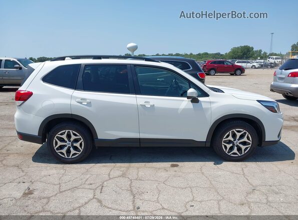 JF2SKAGC2LH481210 2020 SUBARU FORESTER Белый Вид задней части салона