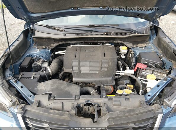 JF2SKAGC4KH574065 2019 SUBARU FORESTER Blue Rear view