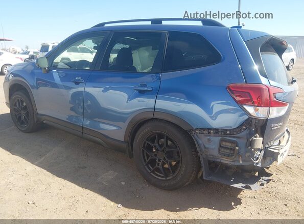 JF2SKAGC5KH412591 2019 SUBARU FORESTER Синий Задняя левая четверть