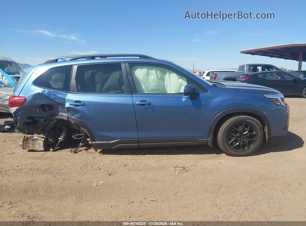 JF2SKAGC5KH412591 2019 SUBARU FORESTER Синий Панорамный вид салона 360°