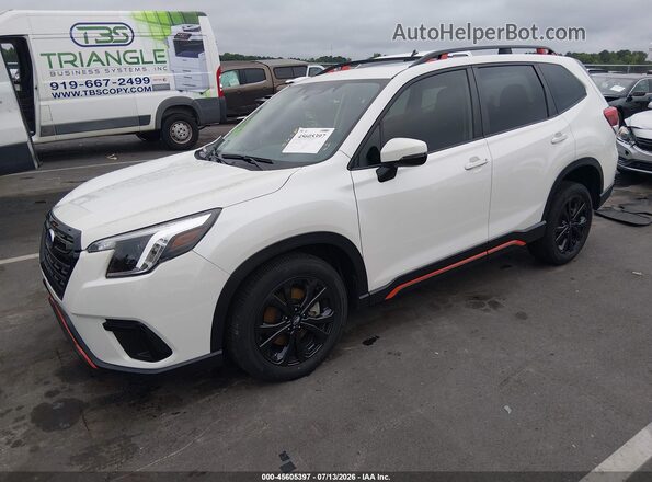 JF2SKAGC5RH426436 2024 SUBARU FORESTER White Front left