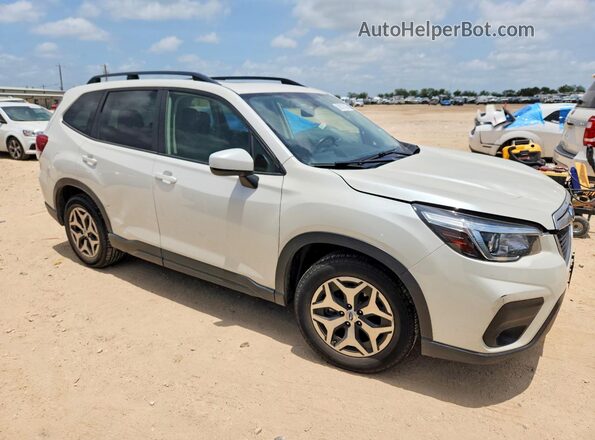 JF2SKAGC8KH401231 2019 SUBARU FORESTER White Delantero derecho
