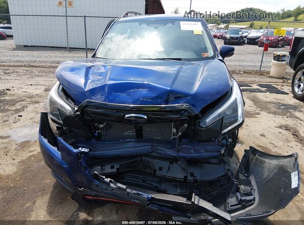 JF2SKAGC8RH484055 2024 SUBARU FORESTER Blue უკანა სალონის ხედი