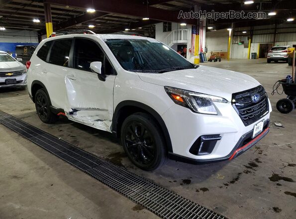 JF2SKAGC9RH414466 2024 SUBARU FORESTER White Przód prawy
