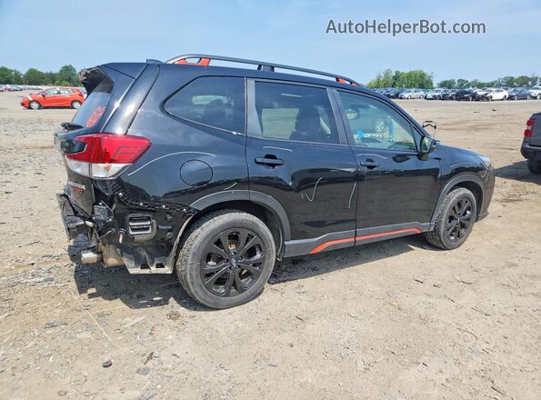 JF2SKAGC9RH442316 2024 SUBARU FORESTER Black Tył prawy