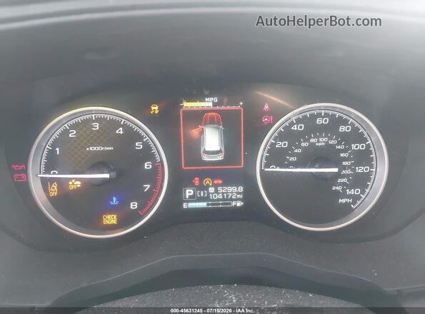 JF2SKAGCXKH452844 2019 SUBARU FORESTER Silver Вид задніх сидінь