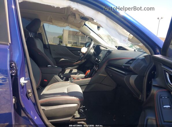 JF2SKAGCXRH407560 2024 SUBARU FORESTER Dark Blue Вид салону спереду