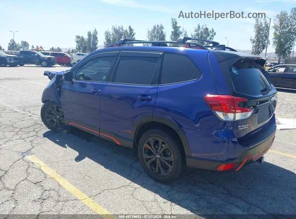 JF2SKAGCXRH407560 2024 SUBARU FORESTER Dark Blue Задня ліва чверть
