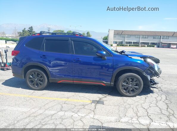JF2SKAGCXRH407560 2024 SUBARU FORESTER Dark Blue 