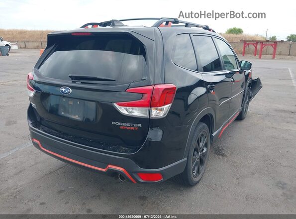 JF2SKAJC0KH496280 2019 SUBARU FORESTER Black Задня права чверть