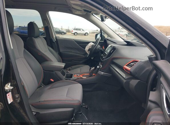 JF2SKAJC0KH496280 2019 SUBARU FORESTER Black Вид салону спереду