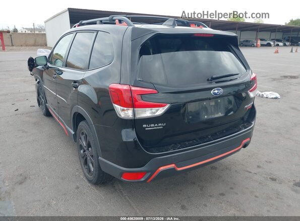 JF2SKAJC0KH496280 2019 SUBARU FORESTER Black Задня ліва чверть