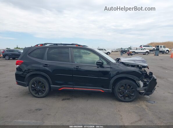 JF2SKAJC0KH496280 2019 SUBARU FORESTER Black Вид задньої частини салону
