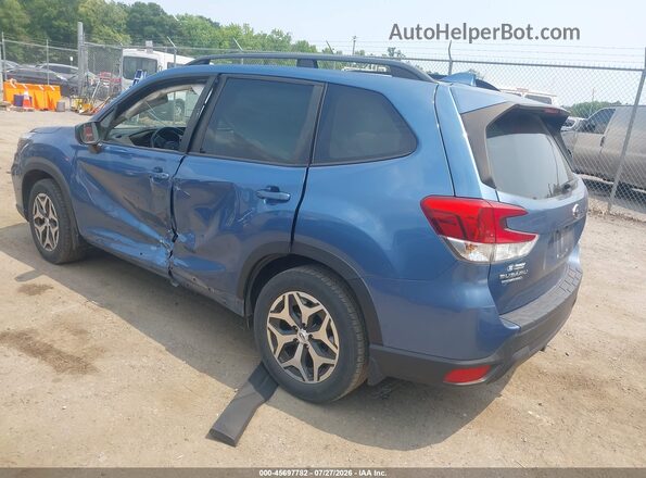 JF2SKAJC0LH411620 2020 SUBARU FORESTER Blue Trasero izquierdo