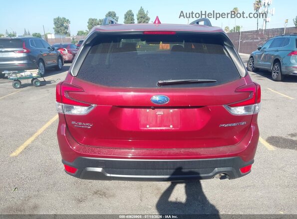 JF2SKAJC0LH512351 2020 SUBARU FORESTER Maroon 