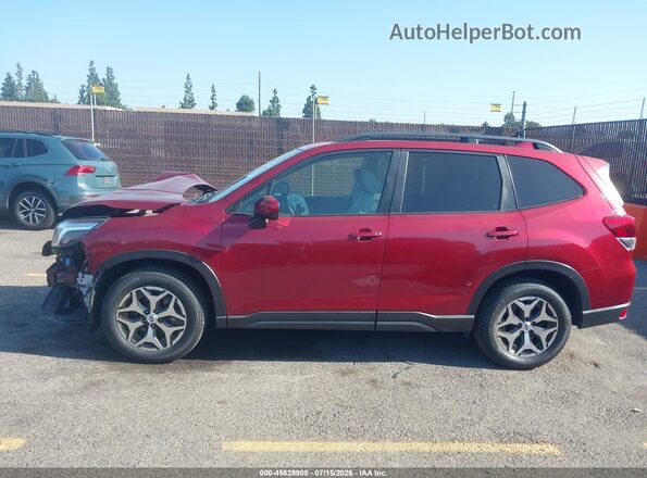 JF2SKAJC0LH512351 2020 SUBARU FORESTER Maroon Widok wnętrza 360 stopni