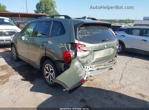 JF2SKAJC0LH528372 2020 SUBARU FORESTER Green Задня ліва чверть