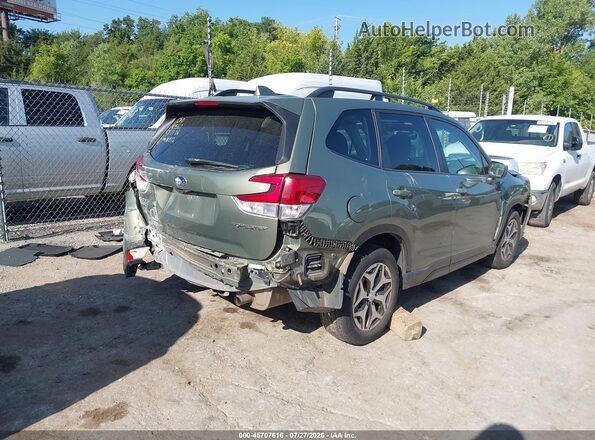 JF2SKAJC0LH528372 2020 SUBARU FORESTER Green Задня права чверть